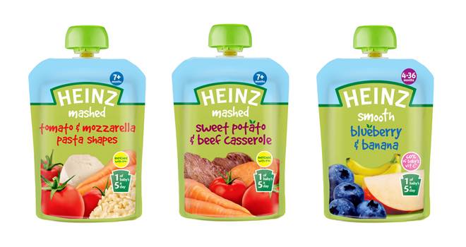 Heinz Pouches range is doubled
