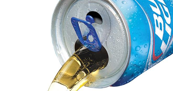 Bud Light 12oz Vented Can promises a 'smooth' pour