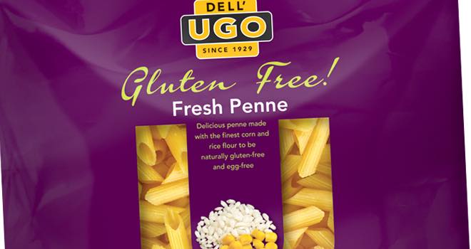 Gluten-free fresh Tagliatelle and Penne by Ugo Foods