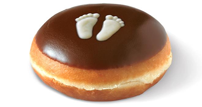 Bite and Reveal doughnuts from Krispy Kreme