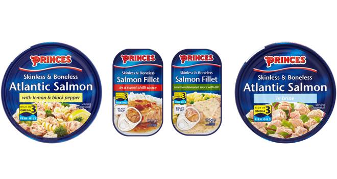 Princes launches two new Atlantic skinless and boneless salmon products