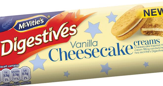 McVitie's Digestives Cheesecake Creams from United Biscuits