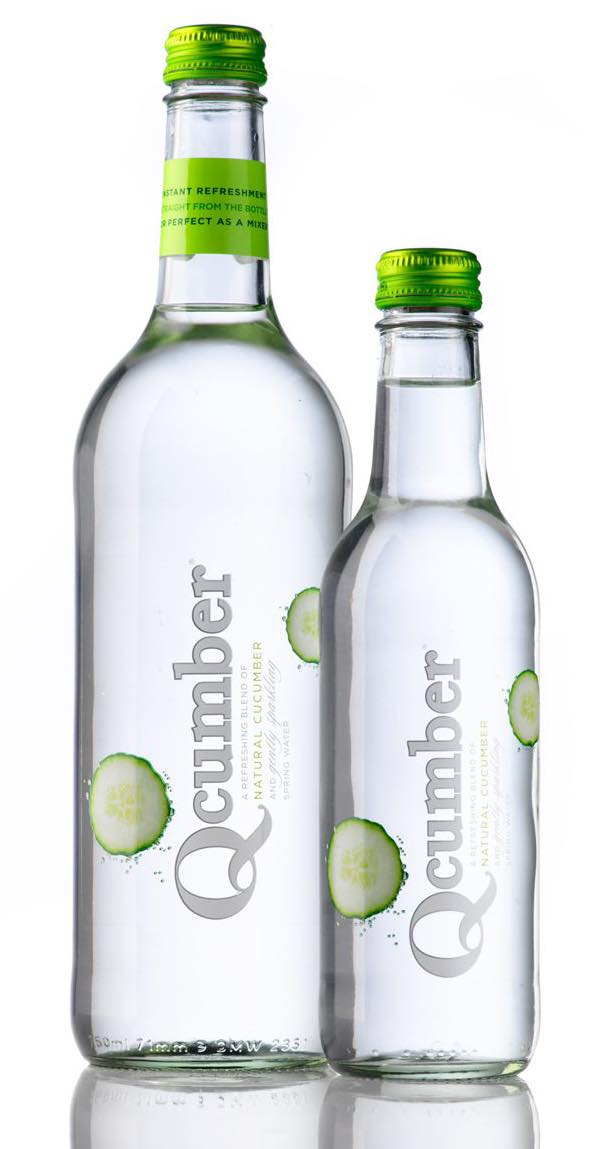 New bottle size and design for Qcumber