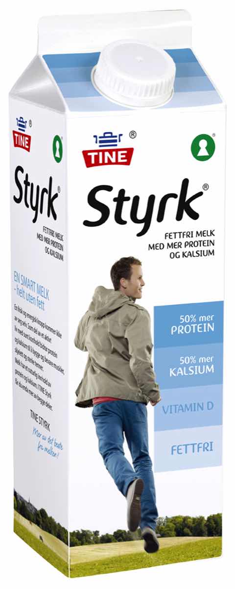 Tine launches Styrk fat-free milk in Norway