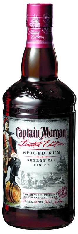 Captain Morgan Sherry Oak Finish Spiced Rum
