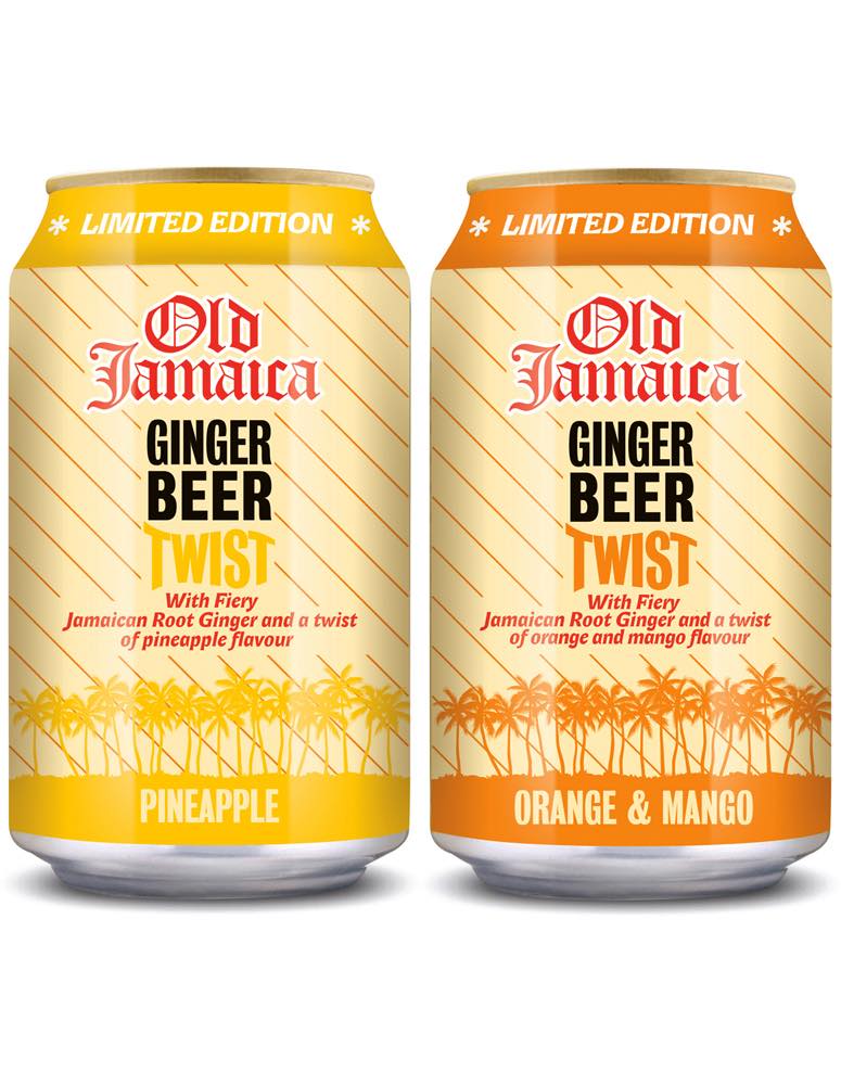 Old Jamaica Ginger Beer adds new flavours to Twist range