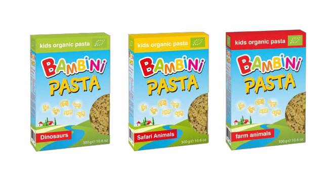 Bambini Pasta from Melia Organic