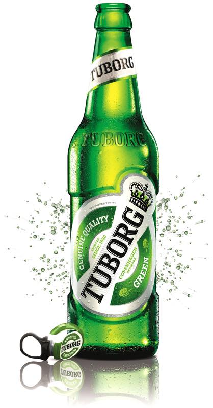 Carlsberg's Tuborg brand is updated with a reduced ABV