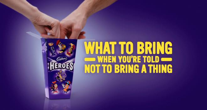 New TV advertising campaign for Cadbury Heroes