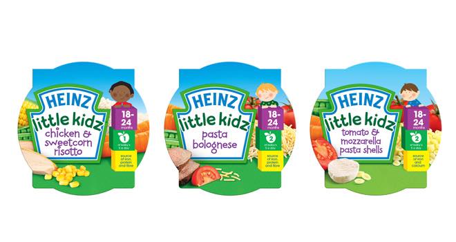 Heinz Little Kidz range of tray meals for toddlers