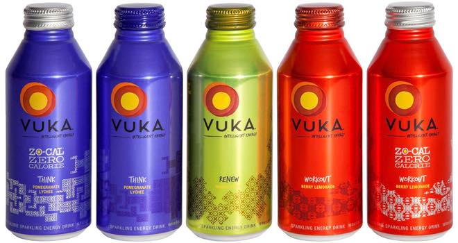 Vuka Intelligent Energy now in Ball's Alumi-Tek bottle