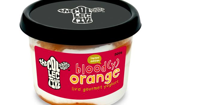 Blood(y) Orange Live Gourmet Yoghurt by The Collective