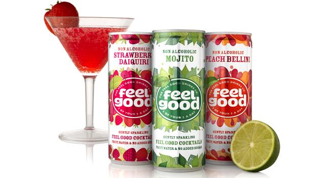 Feel Good non-alcoholic cocktails now in 250ml cans