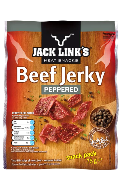 Beef Jerky Peppered and Beef Jerky Teriyaki by Jack Link’s