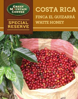 Costa Rica Finca El Quizarrá White Honey from Green Mountain