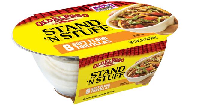 Stand 'N Stuff Soft Flour Tortillas by Old El Paso