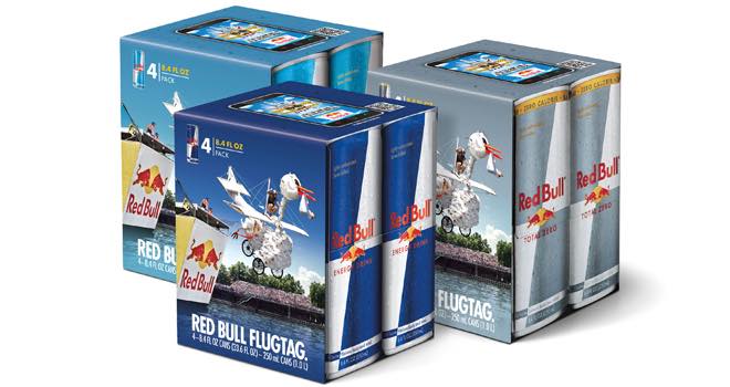 Limited edition Red Bull Flugtag 4-Pack