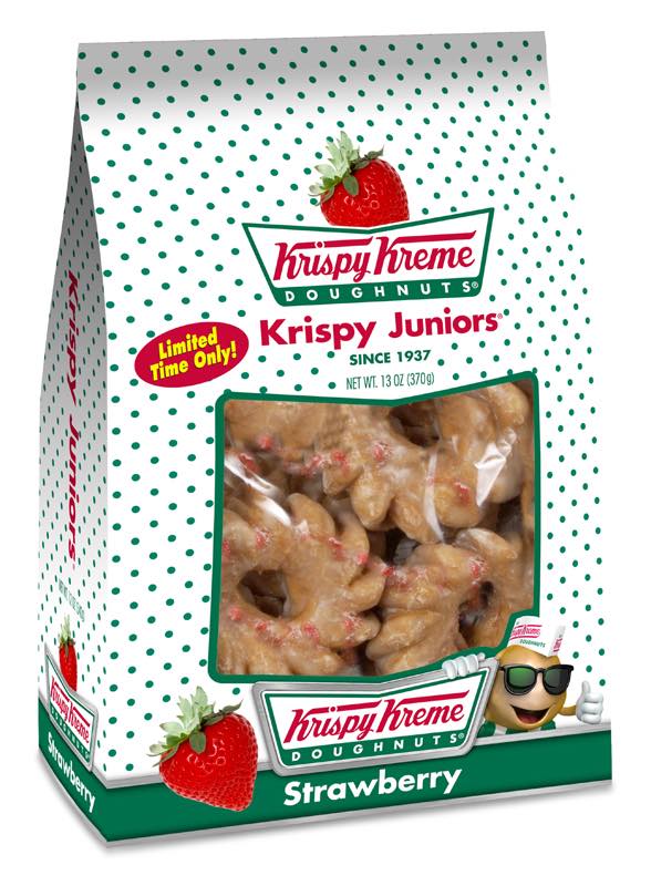 Krispy Kreme Strawberry Krispy Juniors