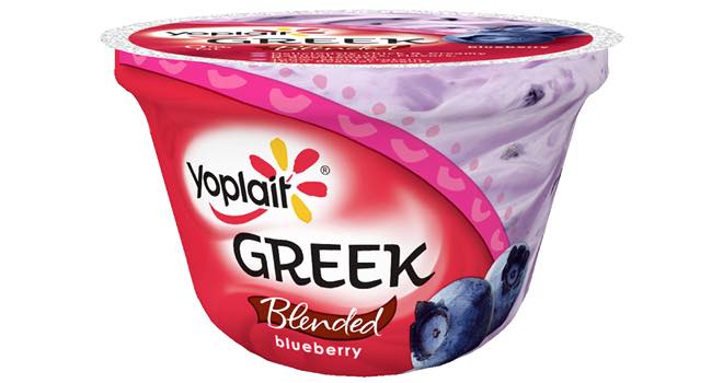Yoplait Greek Blended yogurt