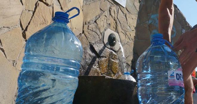 Bulgarian capital offers free bottled water to counter scorching heat