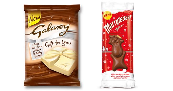 Mars Chocolate unveils Christmas 2013 range