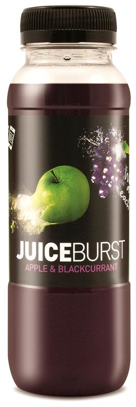 JuiceBurst in 250ml bottles