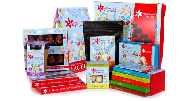 Montezuma's reveals 2013 Christmas chocolate range