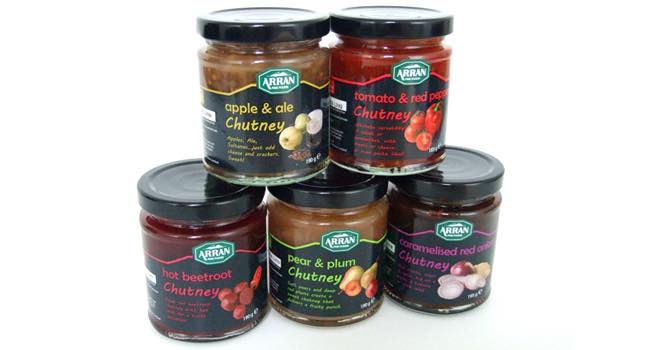 Arran Fine Foods launches new range of chutneys