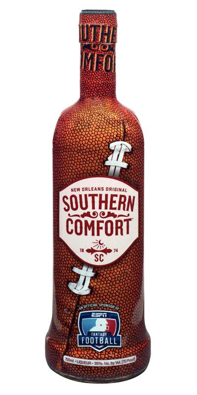 Southern Comfort special 'Fantasy Football' bottle
