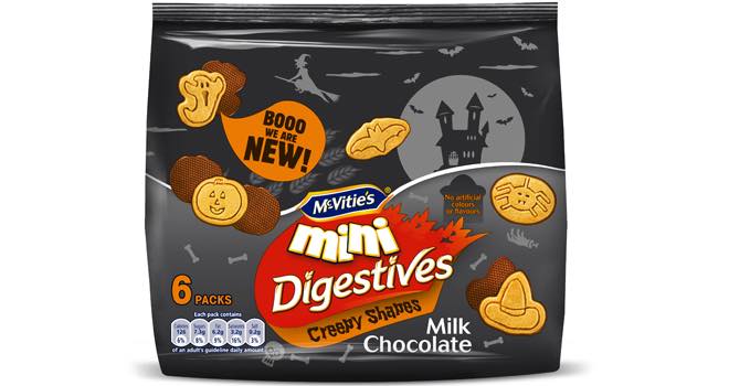 Halloween 2013 McVitie's Mini products from United Biscuits