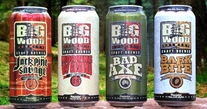Big Wood Brewery launches four craft beers in Rexam 16oz cans