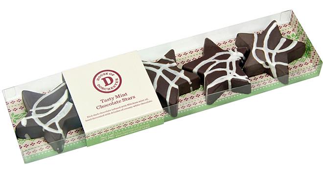 House of Dorchester Tasty Mint Chocolate Stars
