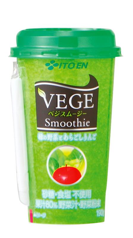 Vege Smoothie 'breakfast substitute' by Ito En