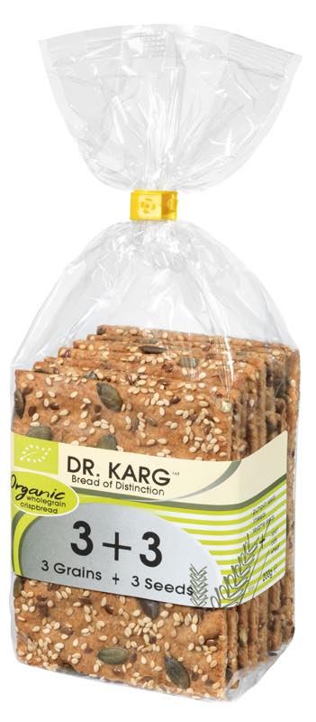 Dr Karg 3+3 crisp bread