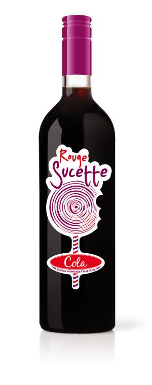 Rouge Sucette cola-flavoured red wine by Haussmann Famille