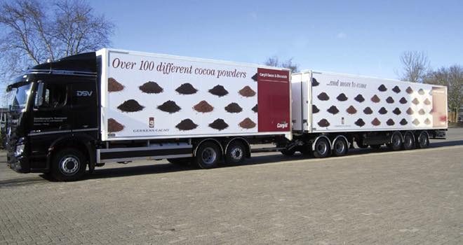 Cargill reduces CO2 emissions with new Eco-Combi trucks