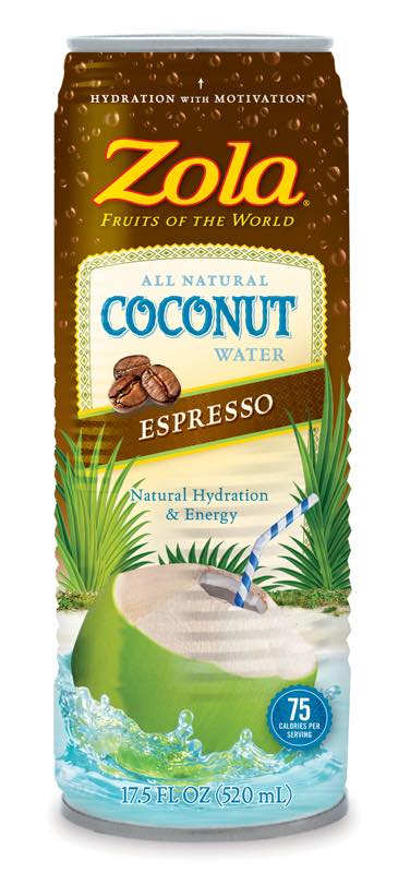 All Natural Coconut Water Espresso by Zola