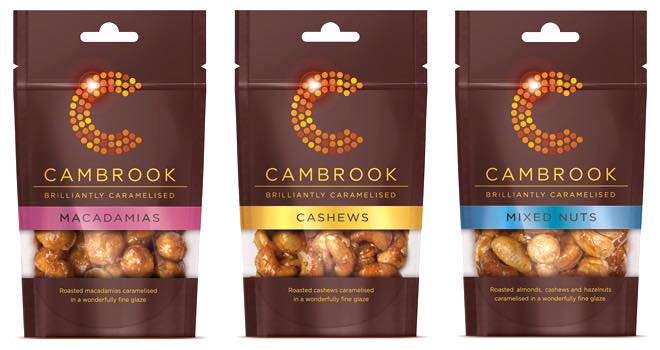 Caramelised nuts from Cambrook