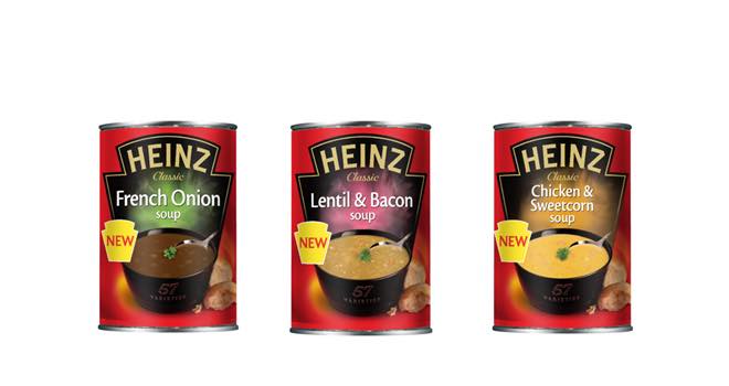 Heinz extends Classic Soup range with three new flavours
