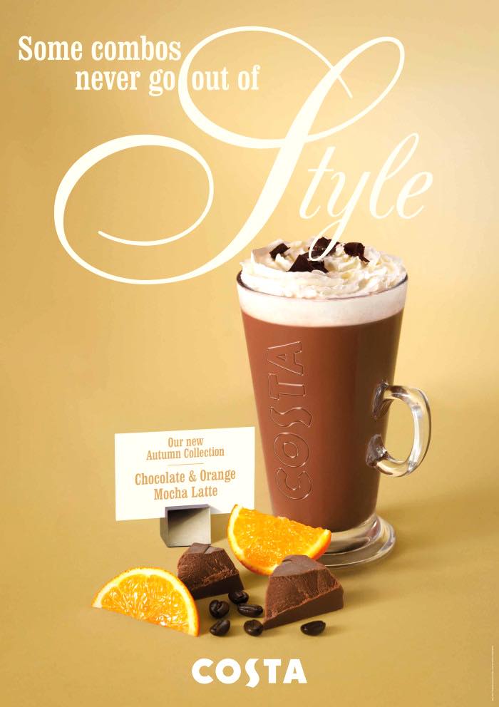 Chocolate & Orange Mocha Latte from Costa