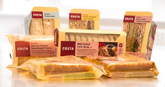 Costa Coffee uses new packaging to reaffirm CSR commitments
