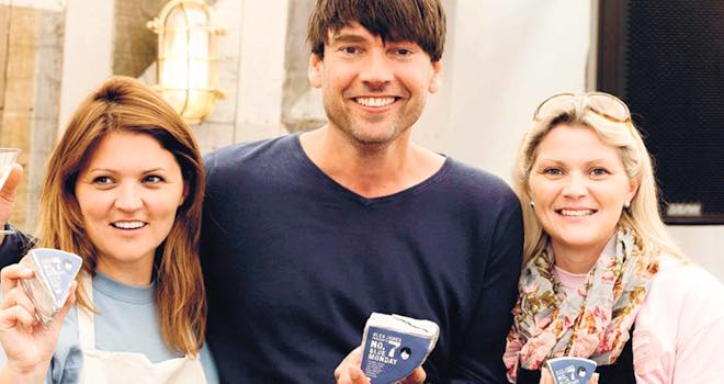 New recipe Blue Monday cheese from Alex James and Shepherds Purse