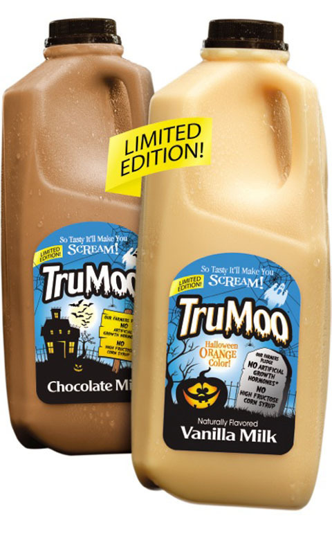 TruMoo milks get Halloween makeover