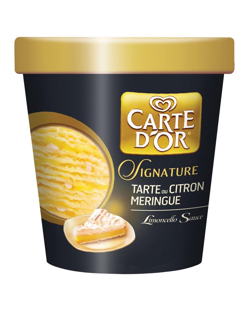 Carte D'Or Signature Tarte Au Citron Meringue Ice Cream