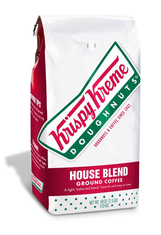 Krispy Kreme House Blend Ground Coffee in 40oz packages