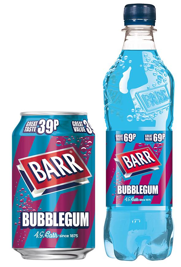 Bubblegum flavour wins for AG Barr