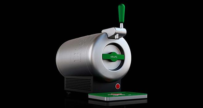 Heineken unveils The Sub for draught beer at home