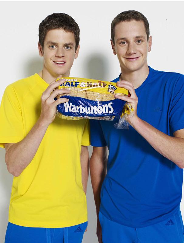 Brownlee brothers announced as ambassadors for Warburtons Half & Half