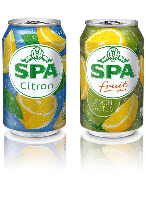 Spa Citron and Spa Lemon Cactus in Rexam cans