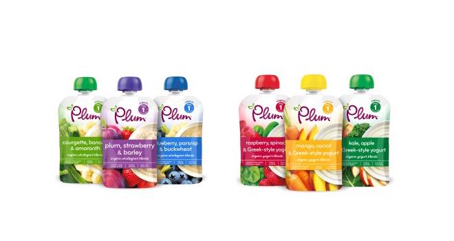 Plum to release new yogurt and whole grain baby food blends